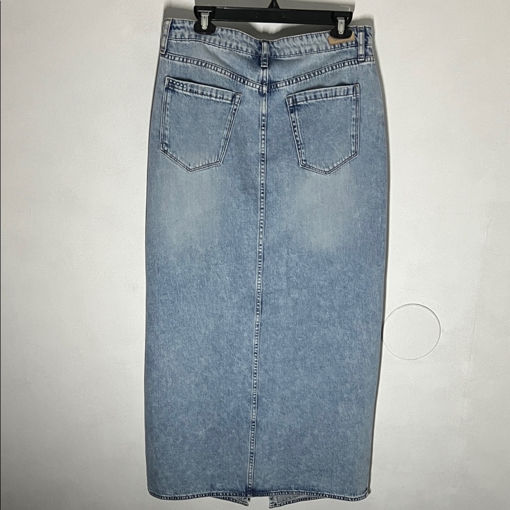 Blank NYC Blue Denim Skirt - Picture 4 of 10